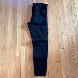 Black High Rise Skinny Jeans - 31 Long